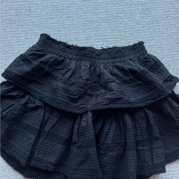 LoveShackFancy Ruffle Mini Skirt - Picture 2 of 8